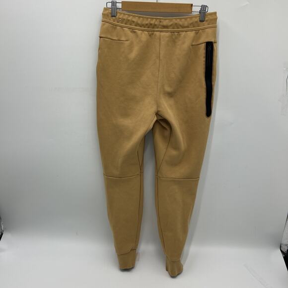 Nike Tech Fleece Joggers Tan CU4495-722 Men's Size SMALL - Picture 4 of 9